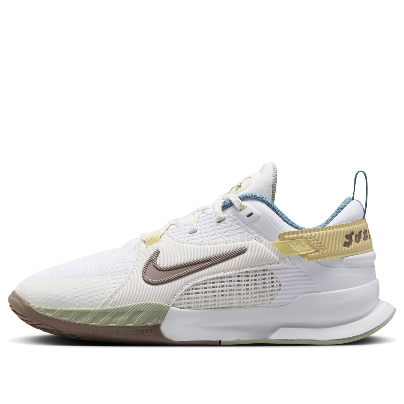 (GS) Nike Crosscourt 'White Mink Brown Soft Yellow' HV6008-121
