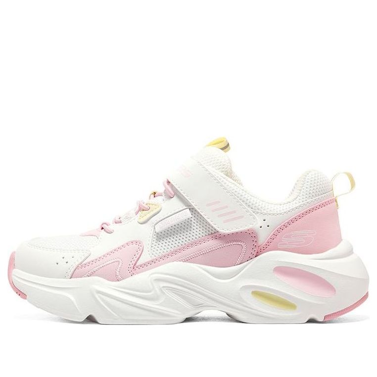 (GS) Skechers Sportswear Trainers 'White Pink' 319029L-WPK