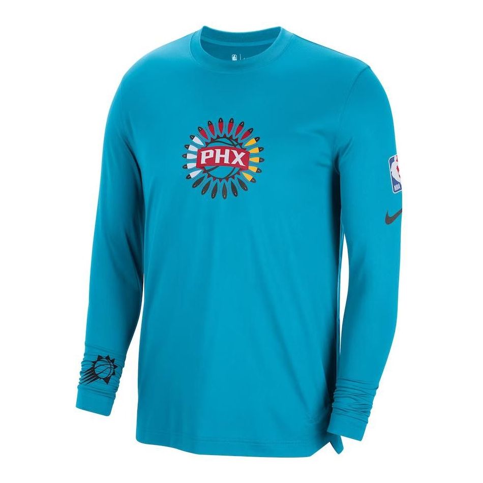 Nike NBA Phoenix Suns Long sleeve T-Shirt 'Blue' DN8508-414