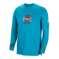 Nike NBA Phoenix Suns Long sleeve T-Shirt 'Blue' DN8508-414