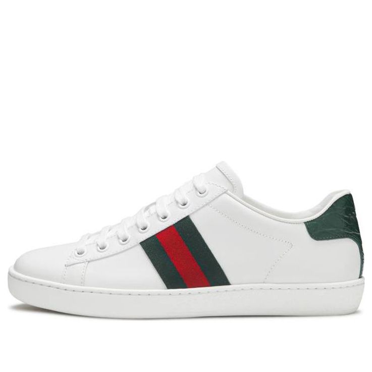 Gucci Ace Leather 'White' 611975-0FIU0-9091