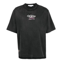 Off-White Wave Off Raw Over T-Shirt 'Black' OMAA152S23JER0021001