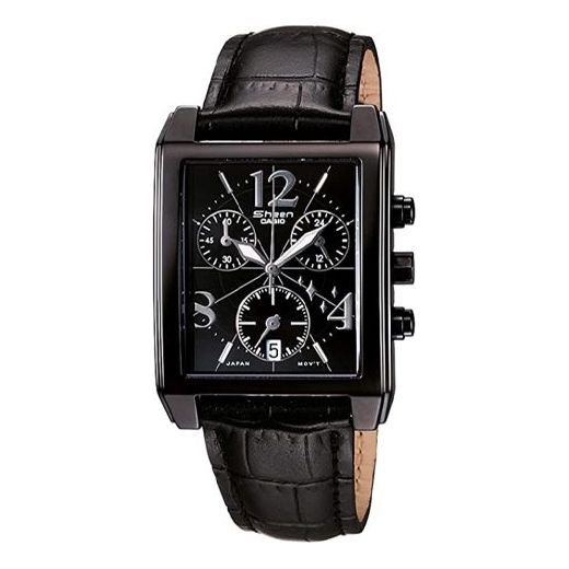 CASIO Waterproof SHEEN Black Analog SHN-5007BL-1A