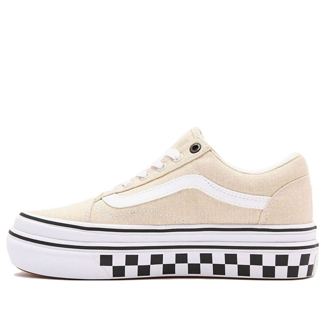 (WMNS) Vans Super Comfycush Old Skool Shoes 'Sandshell White' VN04AUUNA1R