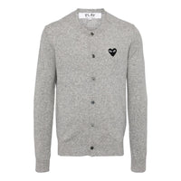 (WMNS) COMME des GARCONS PLAY FW25 Black Emblem Cardigan 'Black' AX-N023-051-2