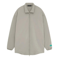 Fear of God Essentials Nyon Filled Shirt Jacket 'Seal' 202SP244495F