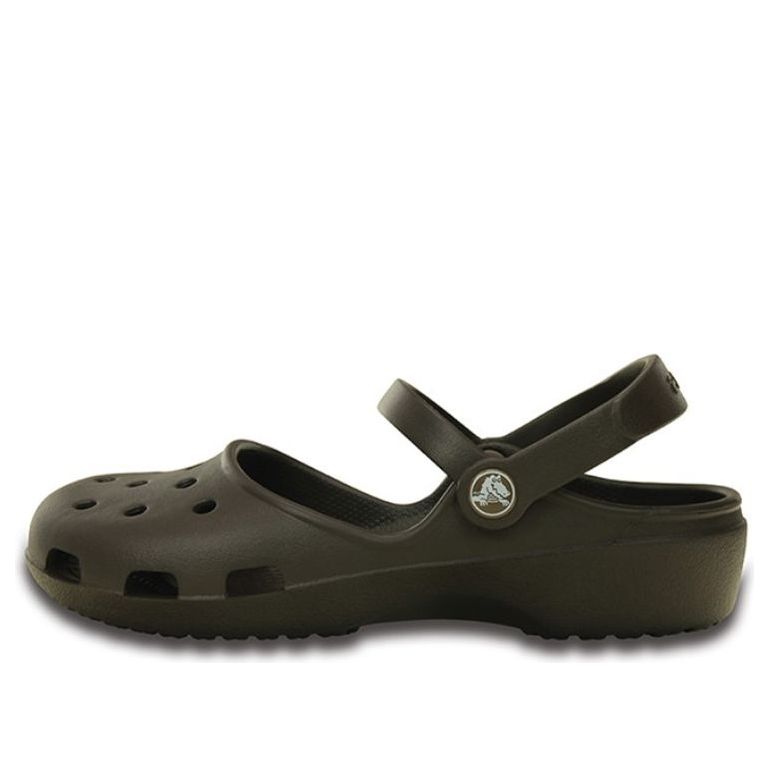 (WMNS) Crocs Classic Clog Beach Coffee Sandals 202494-206
