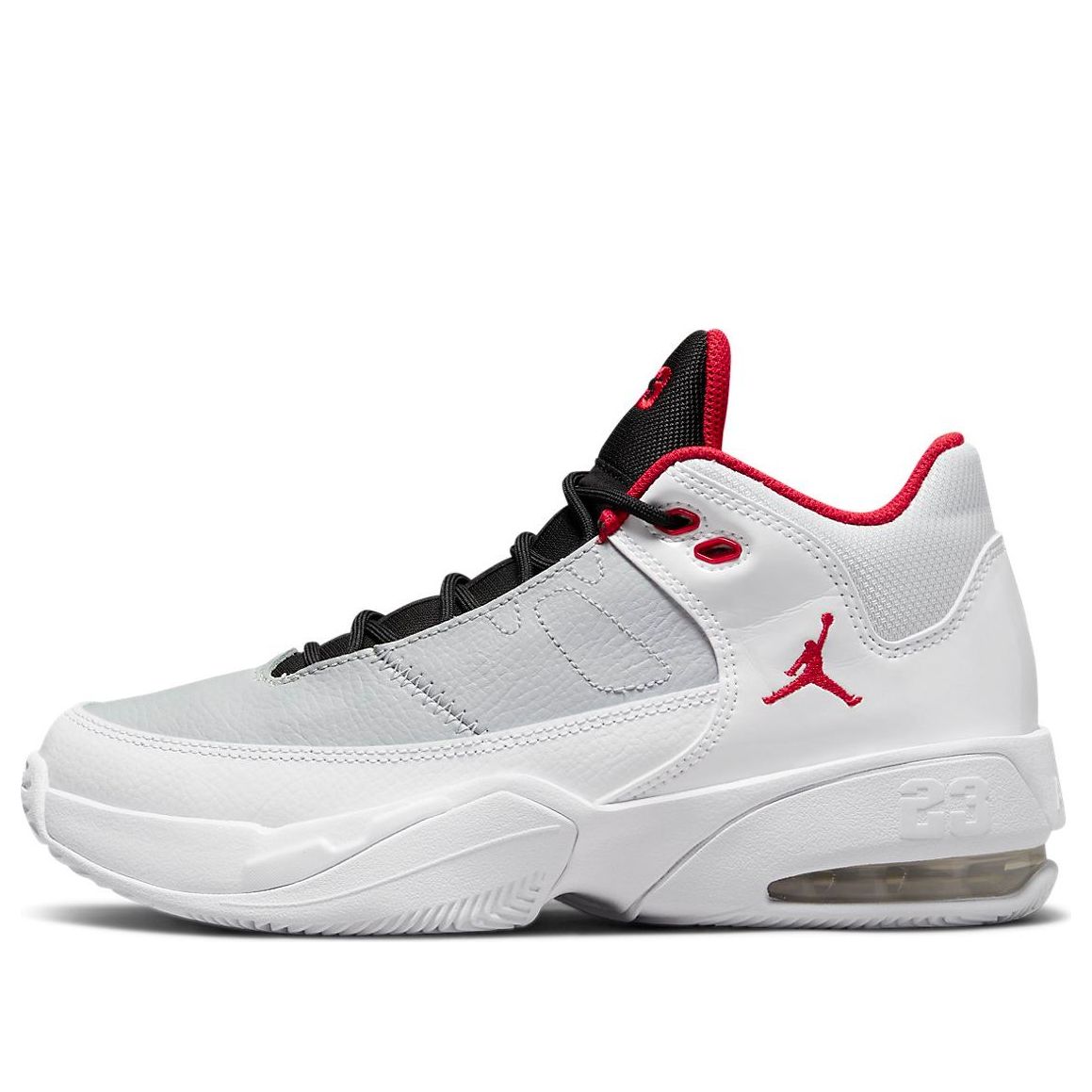 (GS) Air Jordan Max Aura 3 'White University Red' DA8021-105