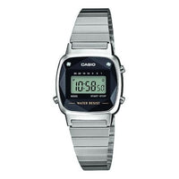 Men's CASIO Vintage Series Mini Retro Series Mens Silver Digital LA670WEAD-1EF