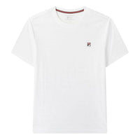FILA Breathable Stripe Minimalistic Short Sleeve White F11M021101F-WT
