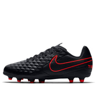 (GS) Nike Jr Tiempo Legend 8 Club MG 'Black Red' AT5881-060