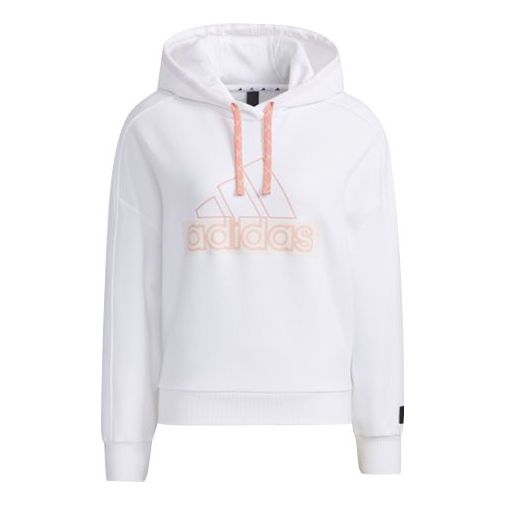 (WMNS) adidas Str Sweat Hoodies 'White' GP0722