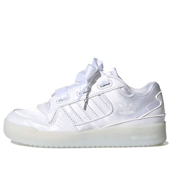 (PS) adidas Forum Satin Low K 'Triple White' H67812
