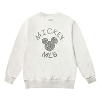 MLB x Disney Mickey Mouse Long-Sleeve Fleece Unisex White 31MTK1041-50I