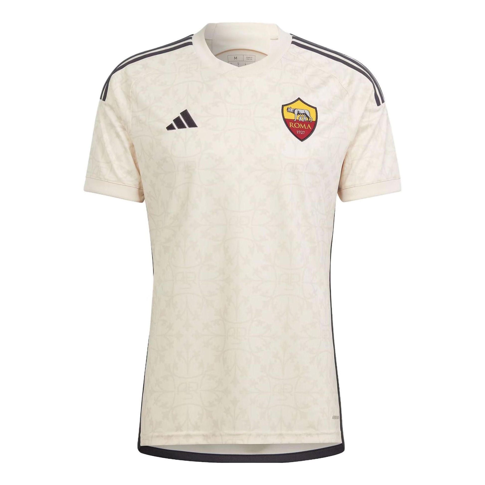 adidas AS Roma 23/24 Away Jersey Asia Sizing 'Beige' IK7168