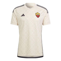 adidas AS Roma 23/24 Away Jersey Asia Sizing 'Beige' IK7168