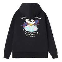 Li-Ning CF MARS Fashion Stay Warm Loose Pullover 'Black White' AWDRD69-5