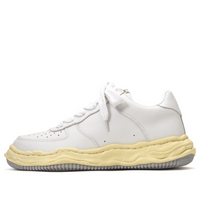 Maison MIHARA YASUHIRO WAYNE VL OG Sole Leather Low-top Sneaker 'White' A09FW730-WHT