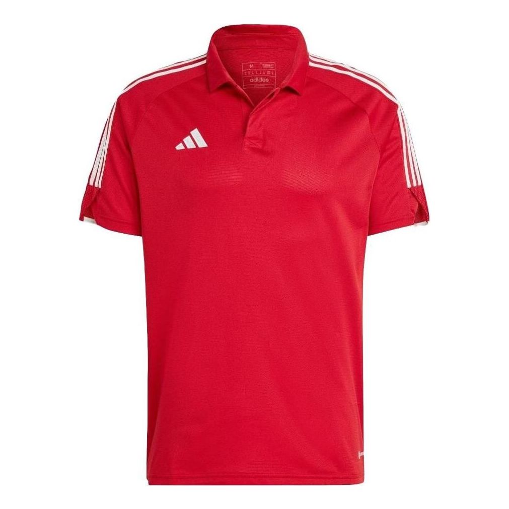 adidas Tiro23 Polo Tepore Jersey 'Red White' HS7228