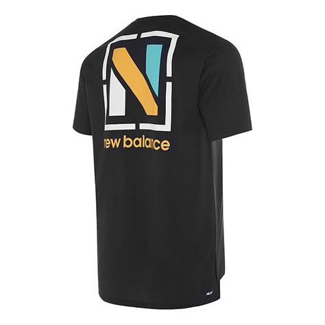 New Balance  T-Shirt 'Black' MT03062BM