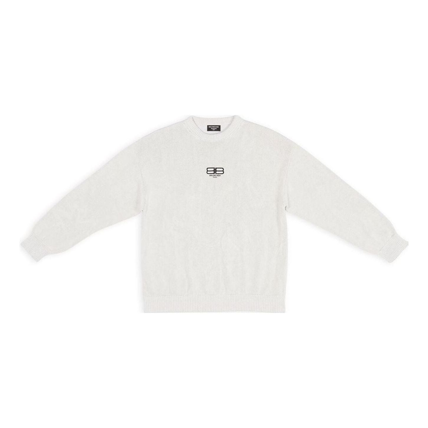 Balenciaga BB Paris Icon Sweater 'White' 696226T32529012
