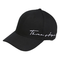 adidas Wording Twill Cap 'Black' HA5856