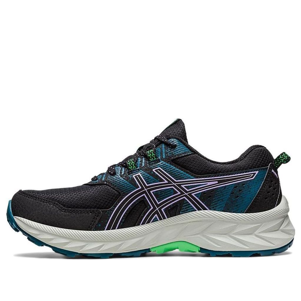 (WMNS) ASICS Gel-Venture 9 Wide 'Black Teal Violet' 1012B314-003
