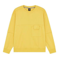 New Balance Pocket Sweatshirt Asia Sizing 'Yellow' AMT21369-HCM