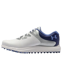 (WMNS) Under Armour Charged Breathe 2 Spikeless Golf 'White Purple' 3026403-100