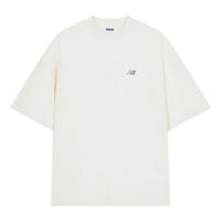 New Balance NB Logo Cotton T-shirt Asia Sizing 'White' AMT41333-CIC
