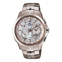 Men's CASIO Oceanus Series quartz Metallic waterproof Silver Mens OCW-S2400PG-7A