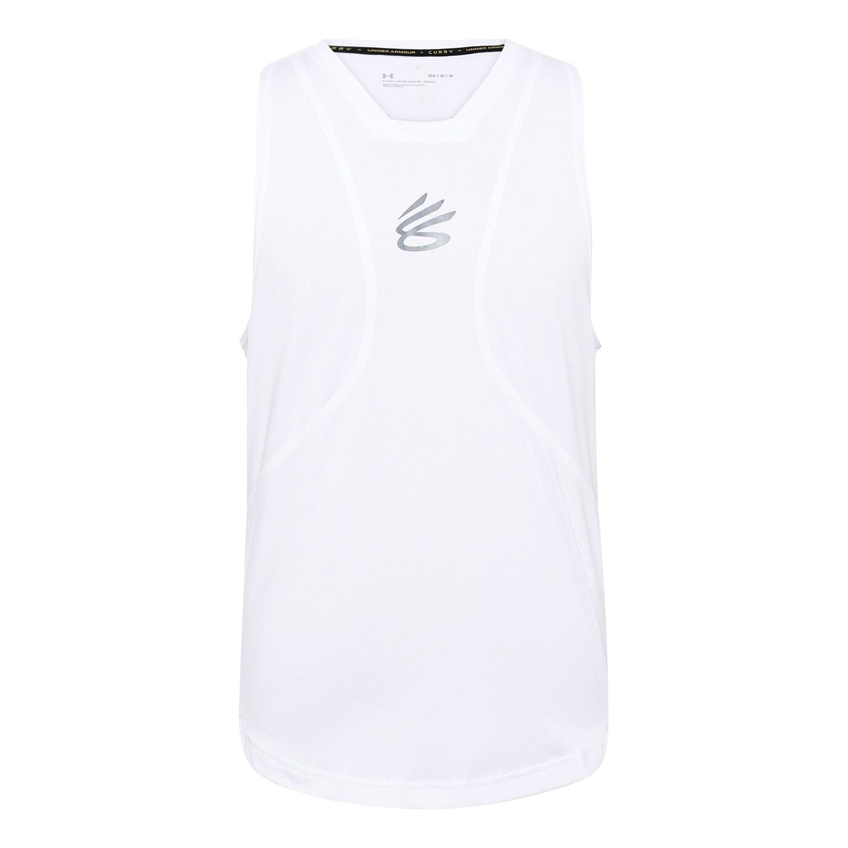 Under Armour Curry Performance Tank 'White' 1362587-100