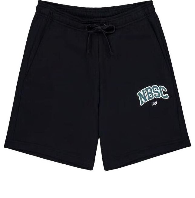 New Balance Athletics Sports Club Cotton Short Asia Sizing 'Black' AMS42318-BK