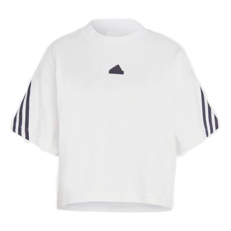 (WMNS) adidas Future Icons 3-Stripes T-Shirt Asia Sizing 'White' IB8517