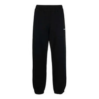 Men's Off-White SS22 Printing Straight Loose Casual Long Pants/Trousers Black OWLB023C99FAB0021001