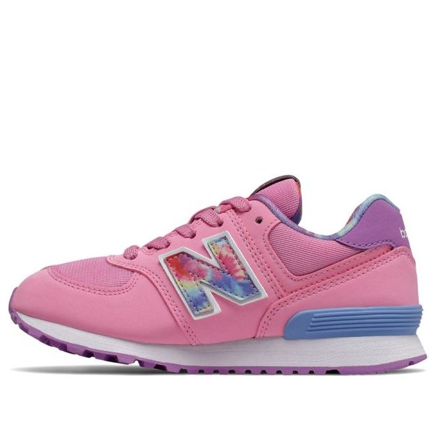 New Balance Kids' 574 Tie Dye Pink PC574TDP