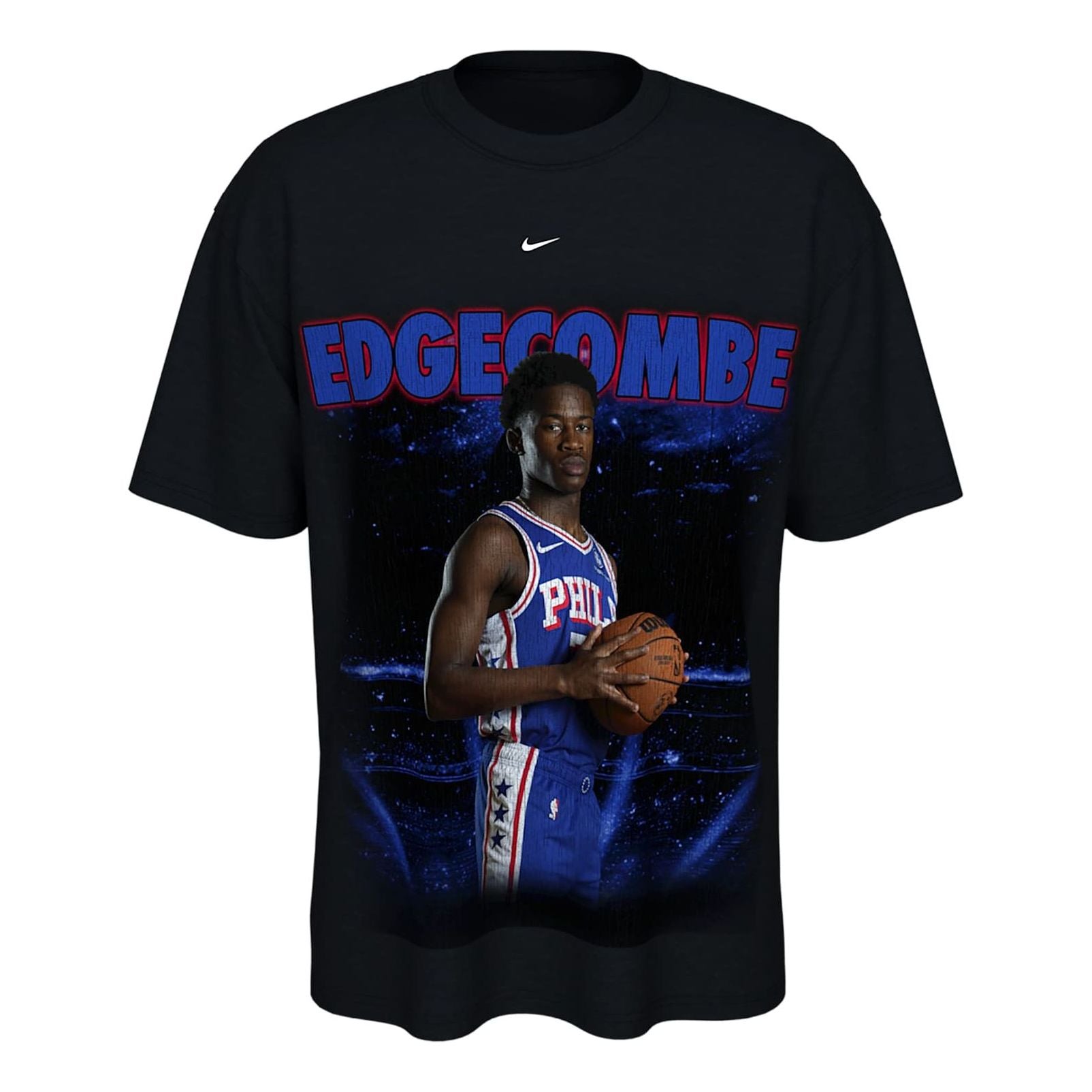 Nike NBA Player Graphic T-Shirt Relaxed Fit 'V.J. Edgecombe' IV3439-010
