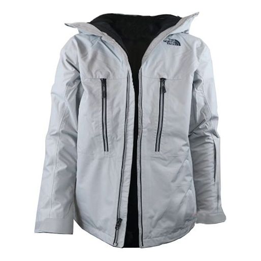 THE NORTH FACE Mens ThermoBall Snow Triclimate Jacket 'Grey' NF0A3323A1Z