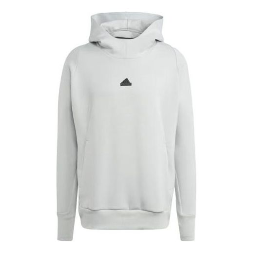 adidas Z.N.E. Premium Hoodie Logo 'Beige' IN5119