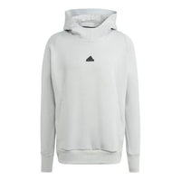 adidas Z.N.E. Premium Hoodie Logo 'Beige' IN5119