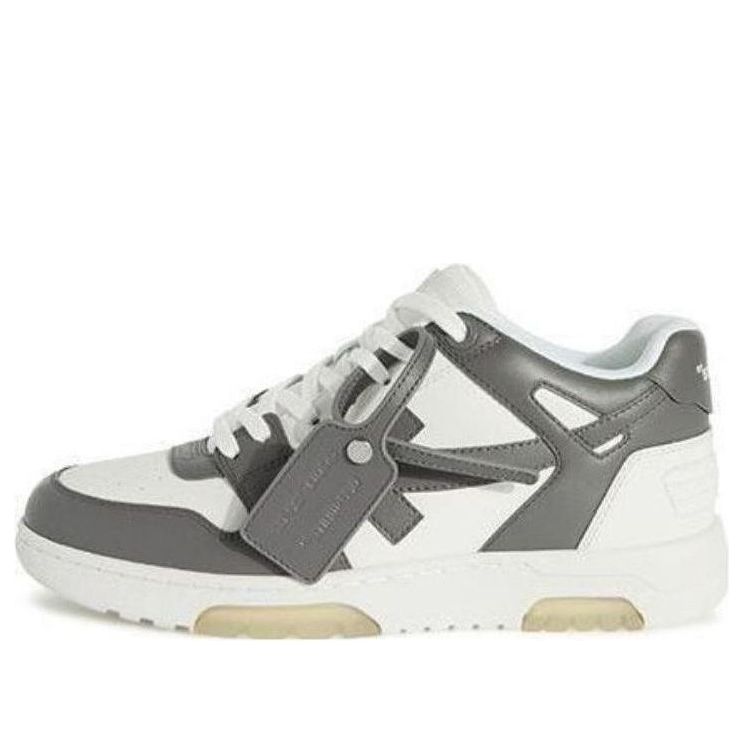 Off-White Out Of Office Low-Top Sneaker 'Grey White' OMIA189T23LEA0040701