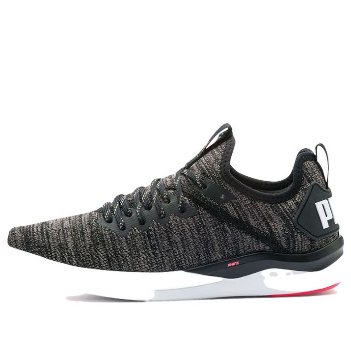 (WMNS) PUMA Ignite Flash EvoKnit 'Black' 190511-20
