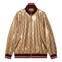Gucci GG Technical Jersey Zip Jacket 'Gold' 737363-XJFFG-2486