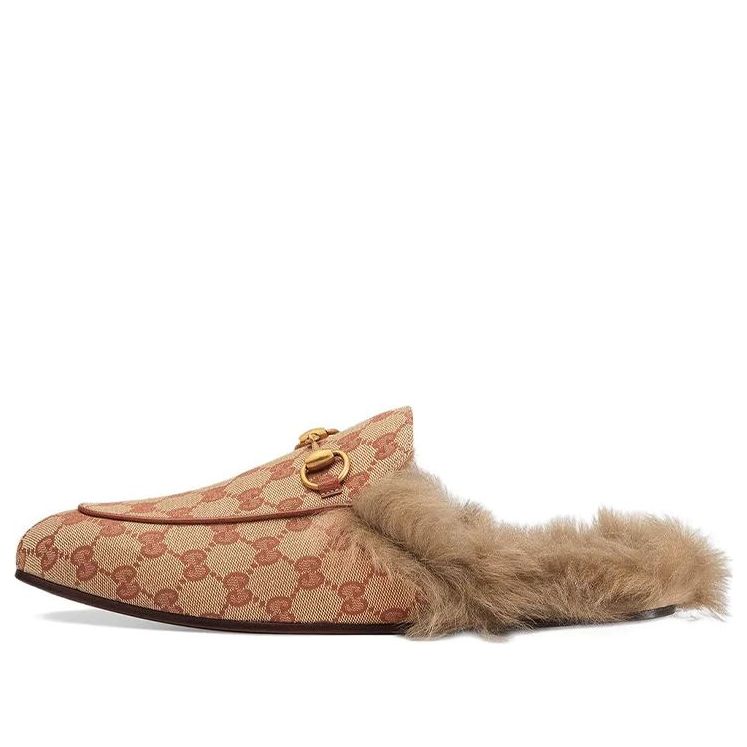 Gucci Princetown GG canvas slipper 428619-9Y9J0-8377