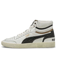 Replay x PUMA Ralph Sampson Mid Shoes Black/White/Gold 374853-01