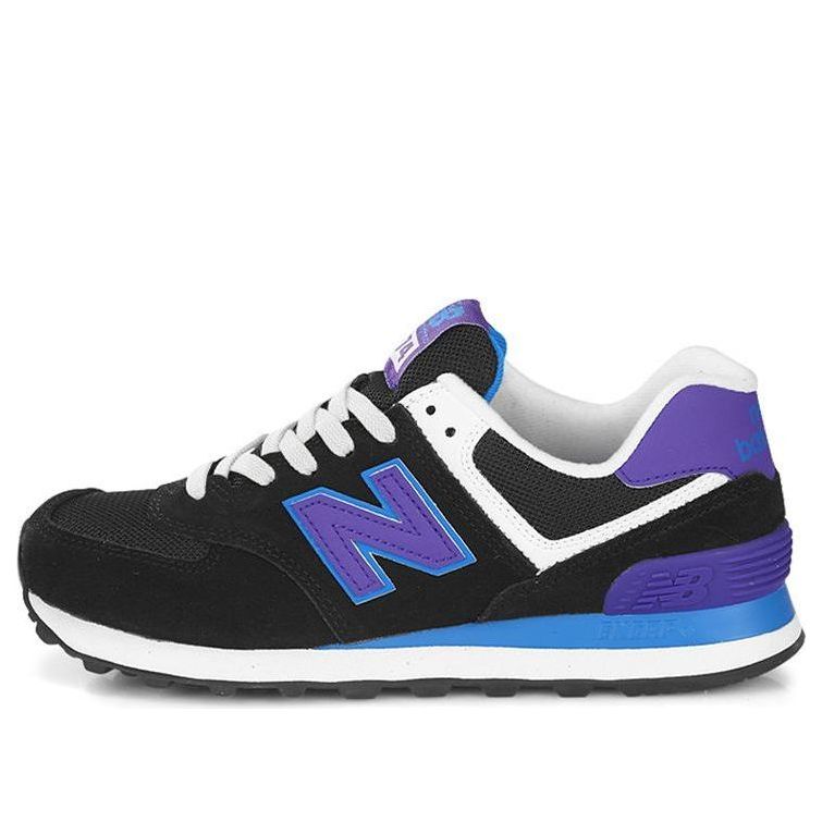 (WMNS) New Balance 574 Series Black/Purple WL574MOX