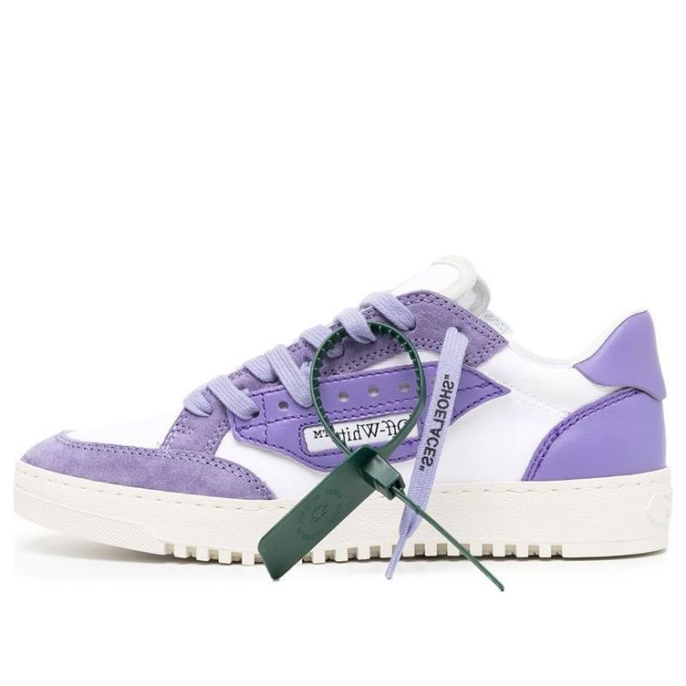 (WMNS) Off-White 5.0 Low-Top Sneakers 'Purple White' OWIA270S23FAB0010137