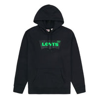 Men's Levis Hooded Alphabet Printing Black 38797-0014