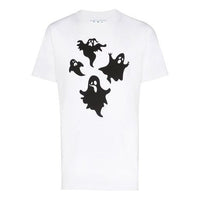 Off-White FW20 Ghost Print Ghost Printed Men White OMAA027E20JER0110110