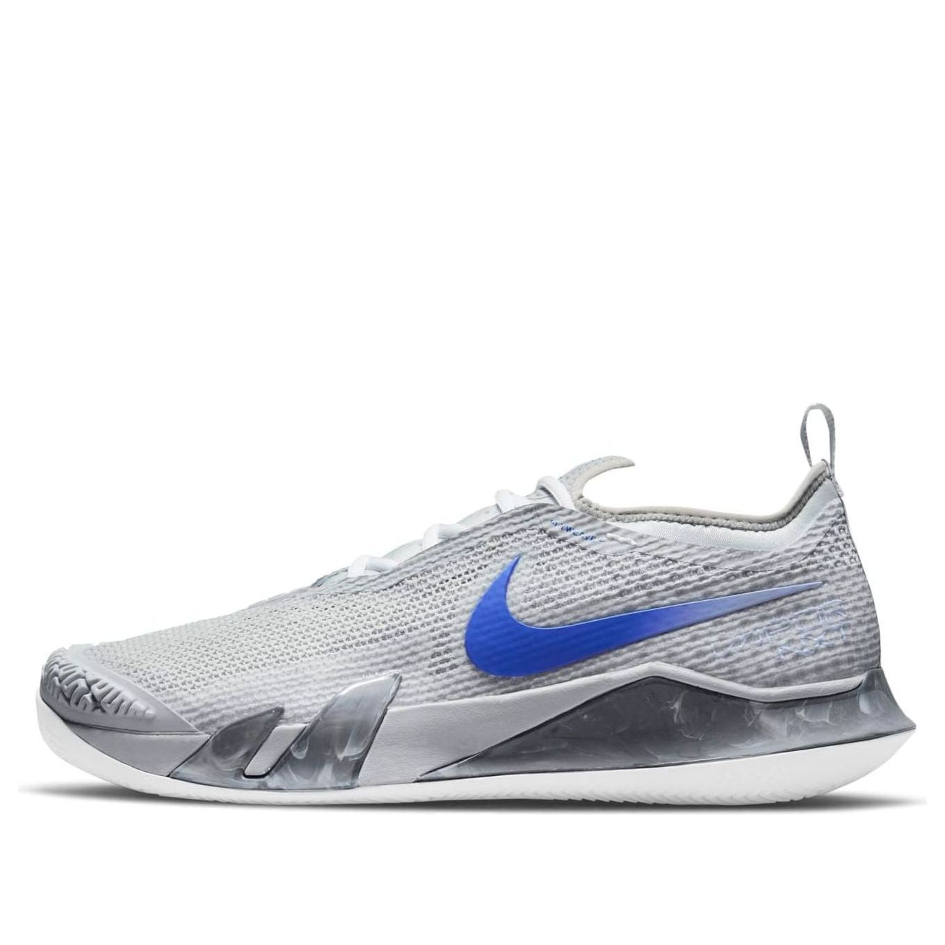 Nike Court React Vapor NXT Clay 'Light Smoke Grey Hyper Royal' CV0726-024